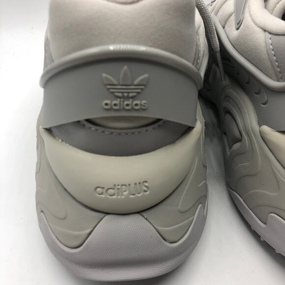 Adidas Mens Oznova Triple Gray Sneakers Lace Up US Size 10 - Picture 5 of 10